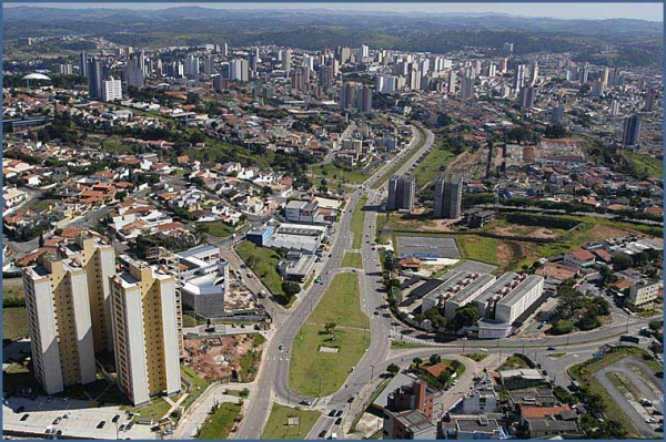 Vista aérea de Jundiaí