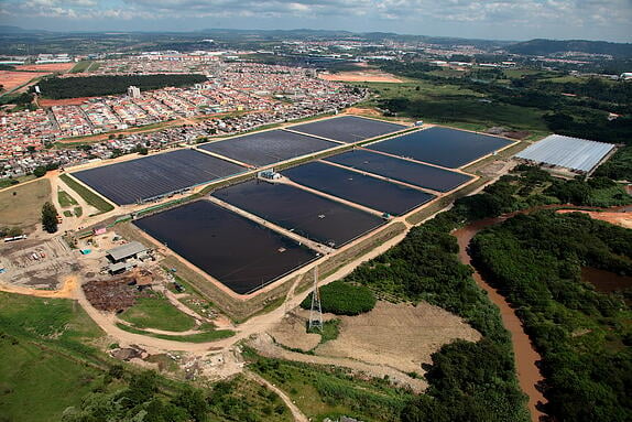 ETEJ - Estação de Tratamento de Esgoto de Jundiaí