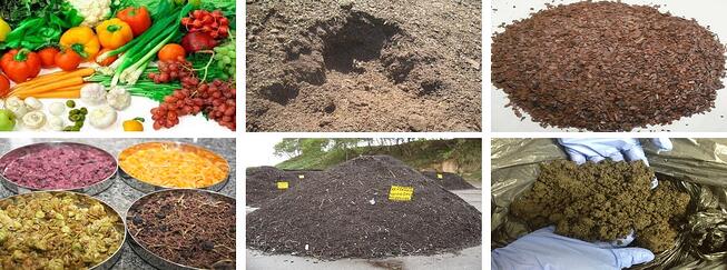 Resíduos para compostagem