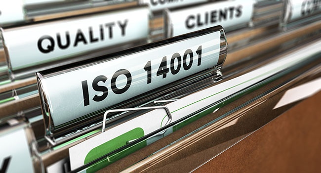 Aplicação da ISO 14001 no tratamento de resíduos
