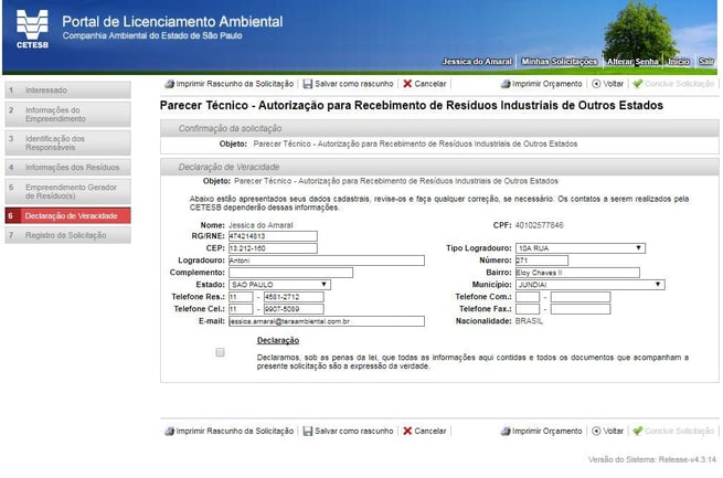 Portal de Licenciamento Ambiental