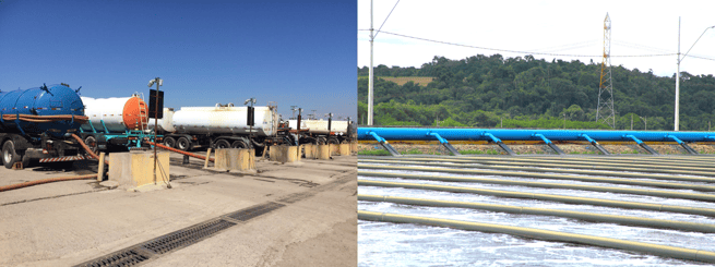 Tratamento de efluentes off-site
